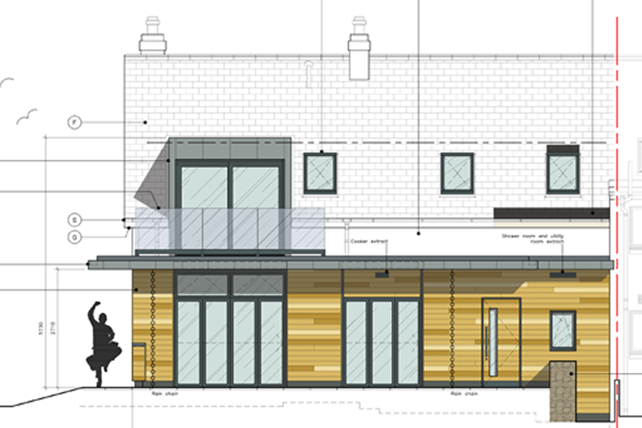 Cottage Extension, Cousland, Dalkeith